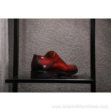 Man Dress Shoes Lace-up Business Leisure Oxfords